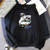 Initial D HoodiesTakumi Fujiwara Vintage Sweatshirts Clothes Anime Tops Streetwear Men Clothing Women Long Sleeve Pullovers