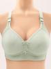 Plus Size No-Magnetic, No-Underwire Push-Up Side Support Anti-Sag Bra