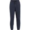 Logo Print Drawstring Cuffed Casual Pants Men Bottoms Blue HM3284