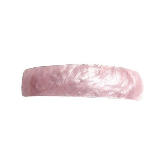 

Hairpin Wide-Edge Arc Design Smooth Hair Styling Spring Hair Clip Lightweight Decorative Hair Accessory
