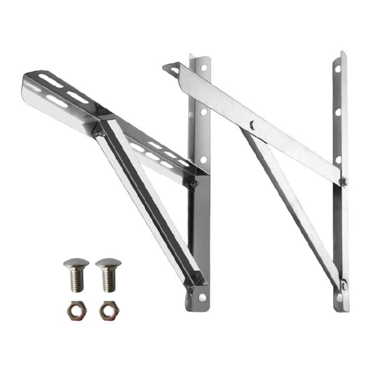 Outdoor Wall Mounting Bracket Wall Mounting Bracket Adjustable Outdoor Wall Mount HVAC Bracket Heavy Duty Split Bracket