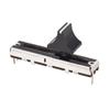 Fader Variable Resistor Mixer B10K Ohm 45mm Straight Slide Potentiometer, Black White