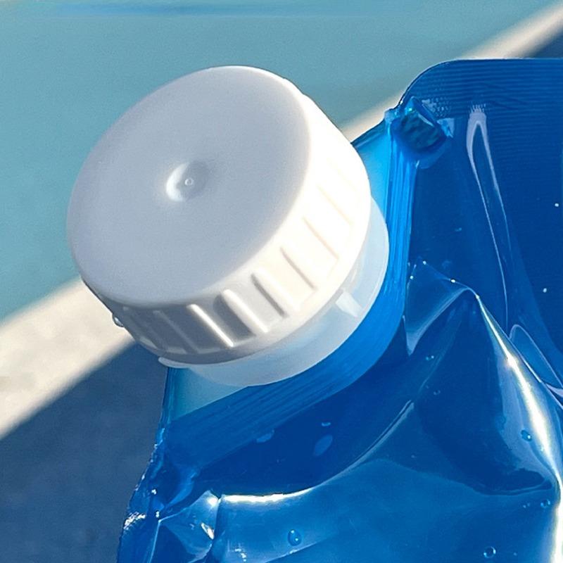 5/10L Vannpose for Camping Bærbar Sammenleggbar Bøtte Stor Vannbeholder Utendørs Reise med Kran Sammenleggbar Vannpose