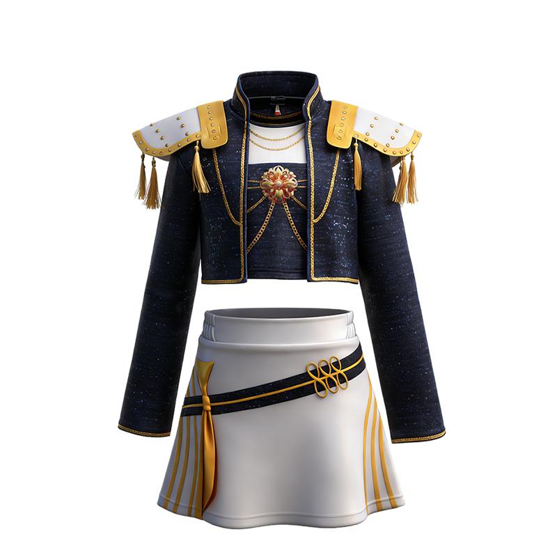 

Epic Charm Kids Clothes Halloween Cosplay Star Stage Performance Girls Outfits Fashion Costume Party Star Children s Clothing 110