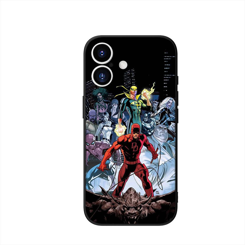 

Чехол-бампер Marvel Daredevil для Xiaomi Poco X7 X6 X5 F7 F6 F8 Ultra F5 M6 M7 M8 Pro C85 C75 C65 C71 C61 Poco C85 4G