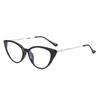Unisex Retro Cat Eye Reading Glasses Women Elegant Small Frame Decorative Glasses Anti Blue Light Computer Far Sight Eyeglasses