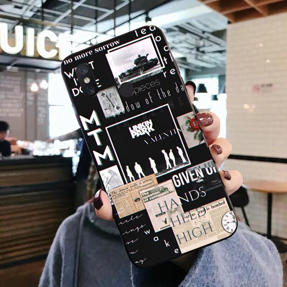 

Band L-Linkin Cool P-Park Phone Case For Xiaomi Mi 5X 8 9 10 11 12 lite pro 10T PocoX3pro PocoM3 Note 10 pro lite Xiaomi PocoX3pro