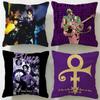 Classic Singer Prince Cushion Cover Soft  EasyWash Pillow Case  Versatile for Couch Bed Travel and Office