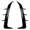 Decalcomania Sfiato Aria Diffusore Paraurti Posteriore BMW X6 G06, Nero Lucido