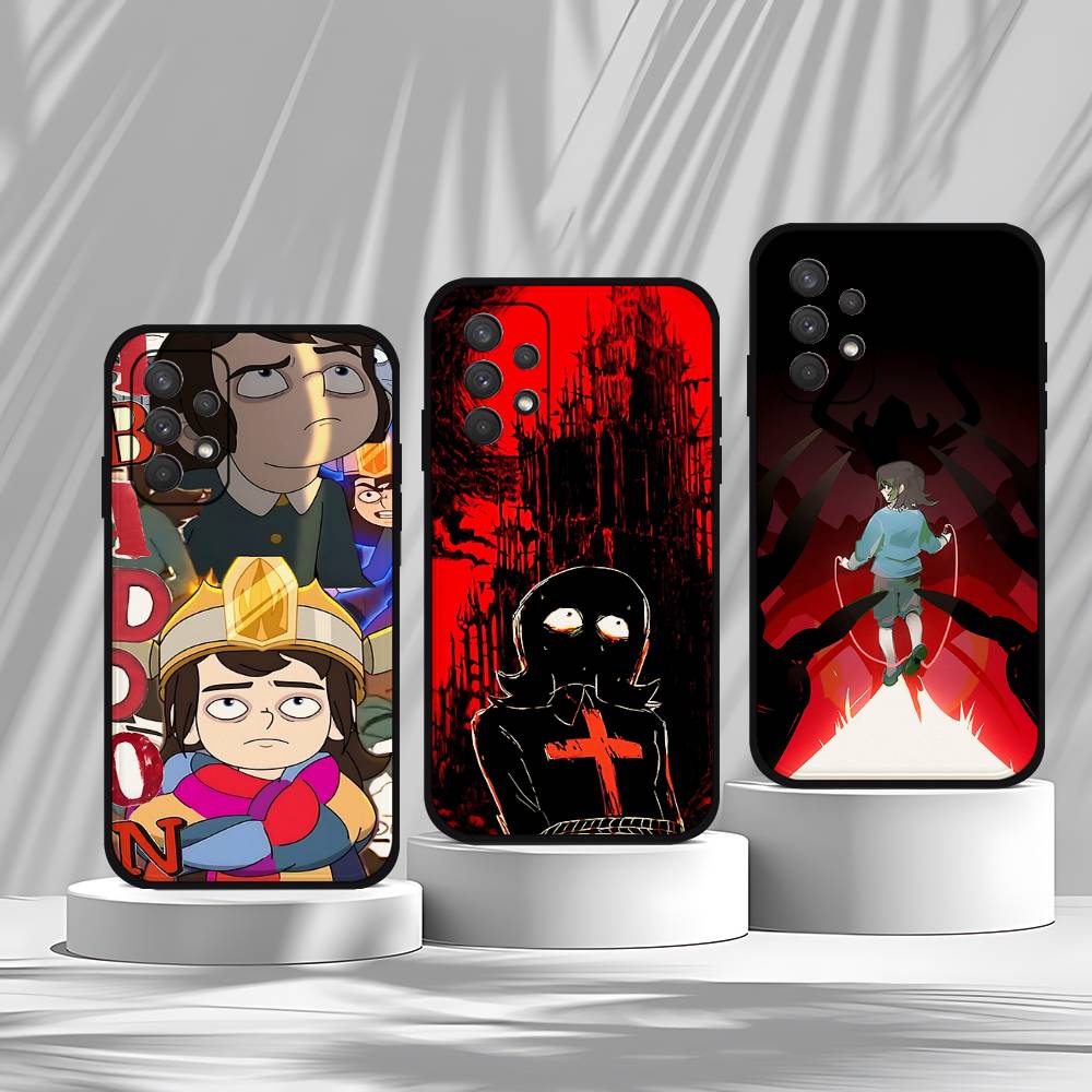 Cool H-Haunted Hotel Phone Case For Samsung Galaxy S25 S24 S23 S22 S21 FE Plus Ultra A13 A20 A32 A70 Black Cover