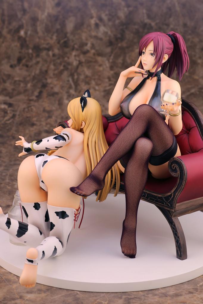 SKYTUBE Decadence Beauty Marie Mamiya X Hazuki Kowloon Scale PVC Painted Finished Figure 1/6