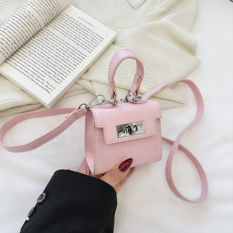 And Fashionable Stylish Small Square Bag With Shoulder Strap For Girl Out Go