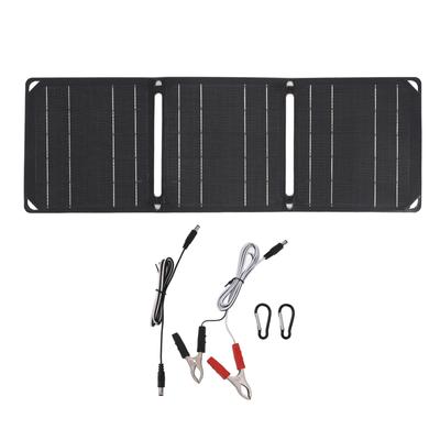 40W Foldable Solar Panel 5V ETFE Monocrystalline Silicon Type C DC Portable Solar Panel Charger