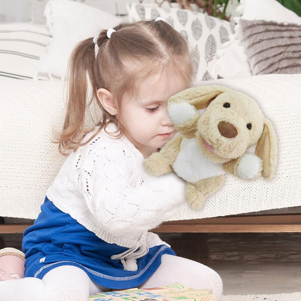 Jouets de marionnettes à main Interaction parent-enfant Poupée marionnette à main Peut ouvrir la bouche Peut bouger Jouets en peluche