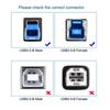 Xiwai Micro USB USB Female To USB Male Extension Supports Data and Cameras 3.0 Cable, 3.0 Type-B 3.0 Micro-B Cord, 5Gbps, 30cm, Disks, SSDs,
