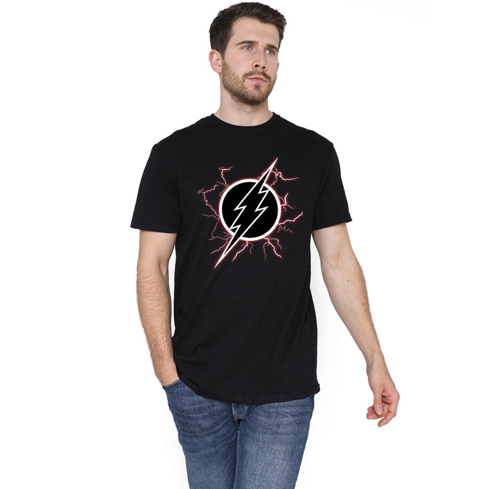 The Flash Mens Lightning Logo T-Shirt