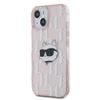 Karl Lagerfeld Klhcp13Mhklpchp Iphone13 6.1 Różowy/Pink Hardcase Iml Choupette Head & Monogram