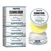 300g White Shoe Cleaning Cream Durable Large Capacity Stain Removal Whitening Brightening Water-free Cream Cream With Sponge