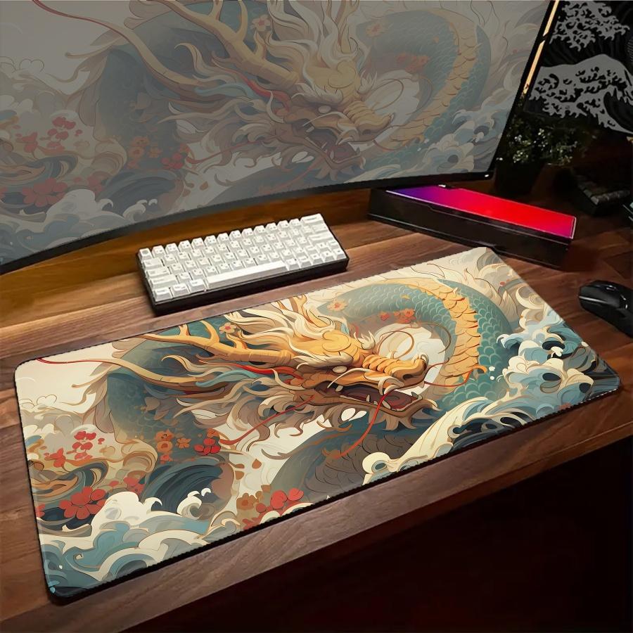 Large Mat Cool Dragon Mouse Pad big Gamer Desk XXL Computer Table Carpets Accessories Setup PC Gaming Mopusepads