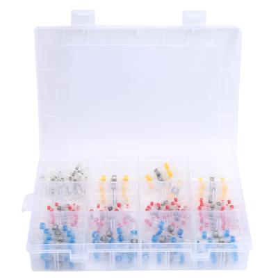 200pcs Heat Shrink Butt Connector Waterproof Heat Shrink Solder Seals Wire Connectors