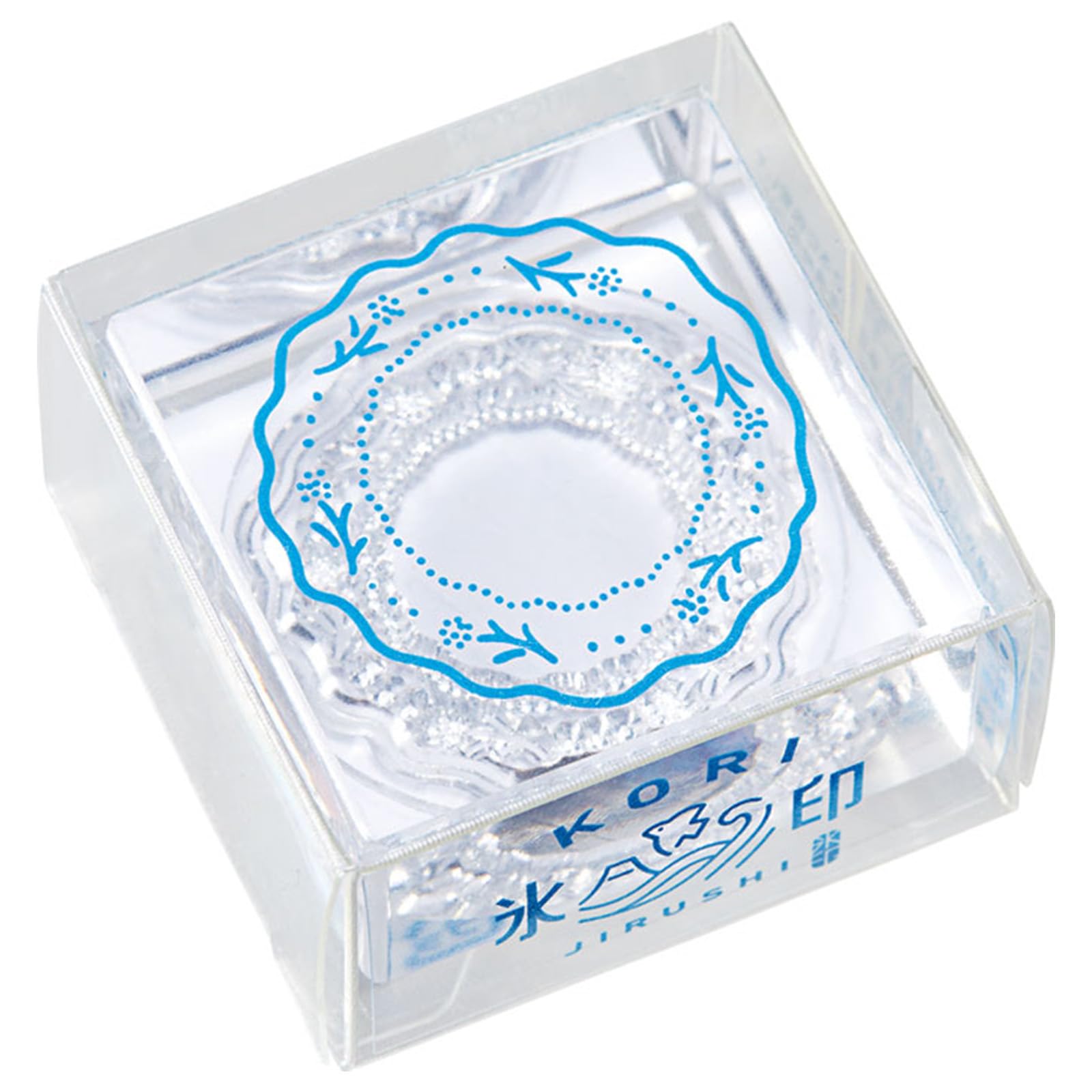 King Jim Transparent Stamp Large Size Ring  Ice Stamp  CLS33-007