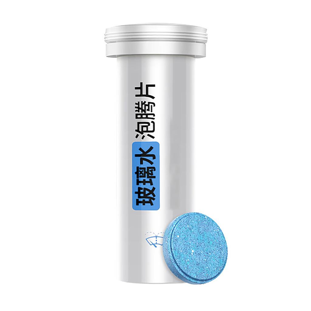 Car Glass Washer Concentrated Effervescent Tablets Windshield Glass Washer Tablets Wiper Cleaning Tablets for Car Home