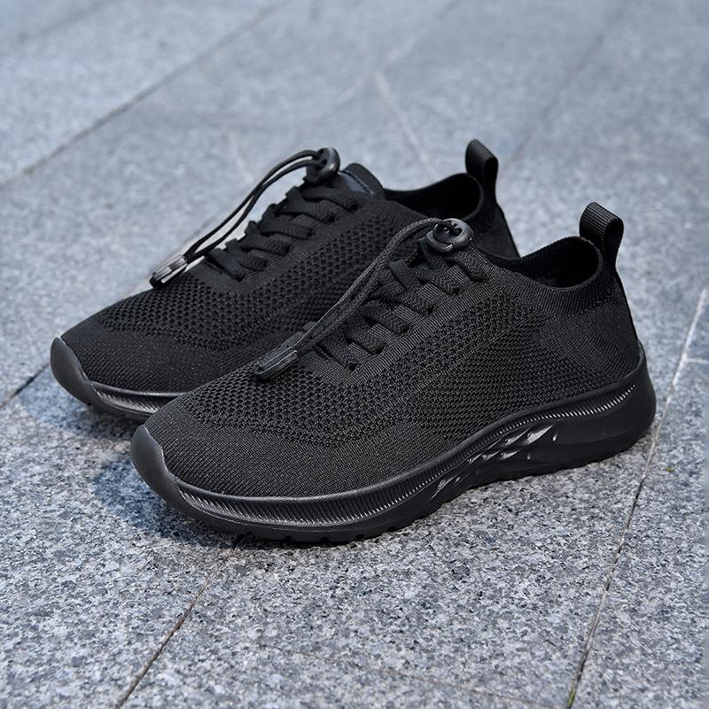 

Black Anti Slip Women s Shoes Lightweight Running Sports Breathable Casual Travel Comfortable Work 37