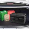 Car Trunk Organizer With Lid Eco-Friendly Multi Compartments Durable Collapsible Cargo Storage Box Container For Auto Truck SUV