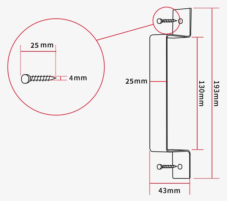 Sliding Barn Door Handle Pull Kit Heavy Duty Large Pull and Flush Set Carbon Steel Vintage Style Sliding Gate for Home Hotel