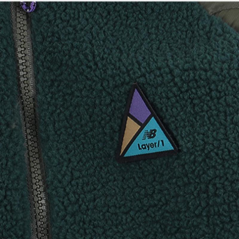 New Balance Kids Layer One Outdoor Training Set Top Khaki