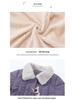 Middle-Aged Women's Winter Coat: Velvet Lined, Thick Cotton Jacket for Elderly, New Style Autumn/Winter Clothing.