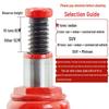 Vertical Hydraulic Car Jack with Labor-Saving Wrench (5-10 Ton Capacity)
