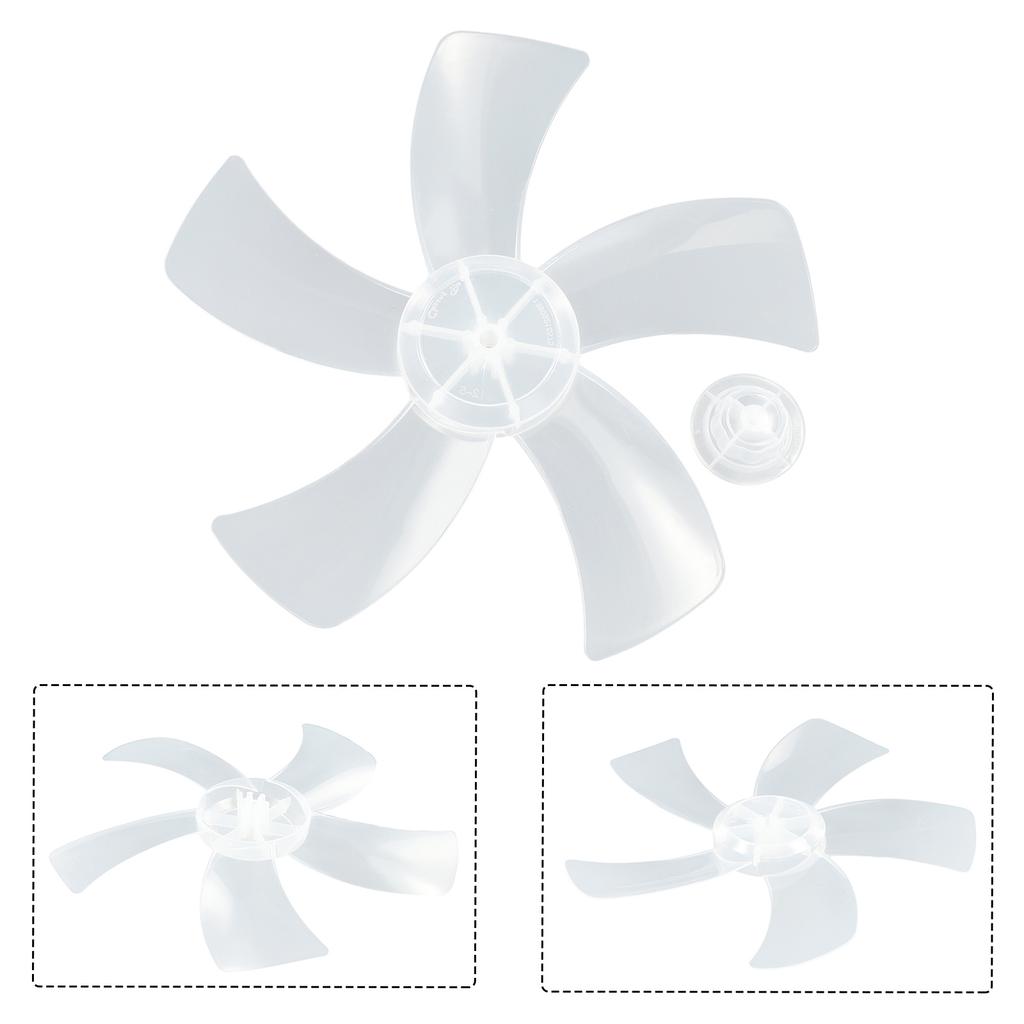 Fan Accessories Fan Blade 5 Leaves Fan Blade For Fan Desk Fan Low Nois Replacement Part Temperature Resistance