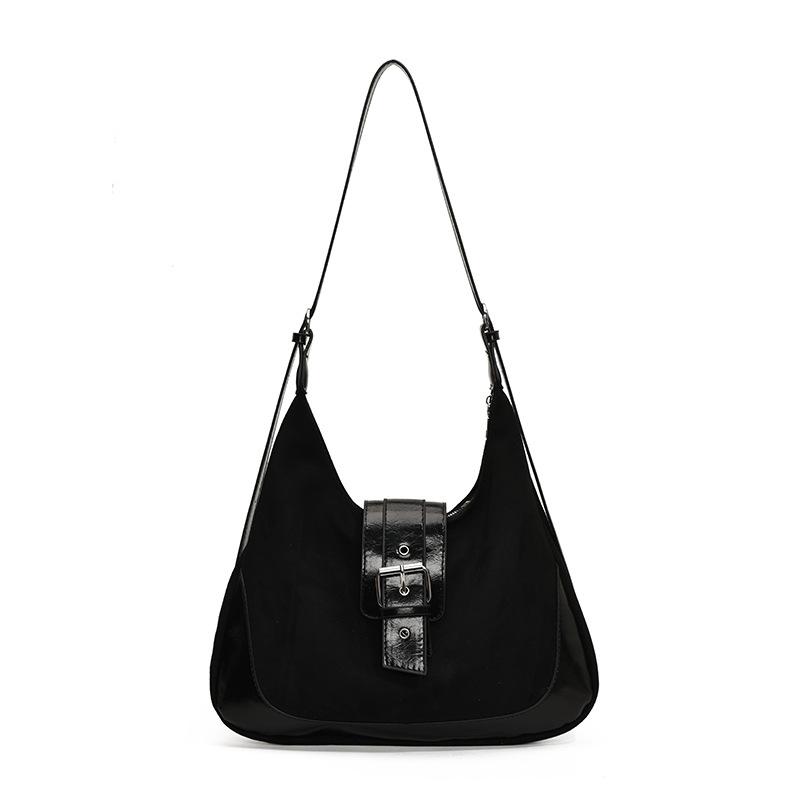 Vintage Matte Bag Women's Fashion Versatile Tote Bag High-end Casual Messenger Bag Underarm Bag