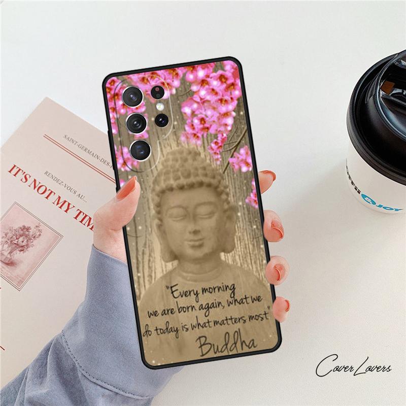 Buddha Siddhartha Gautama phone case For Samsung Galaxy S24 S25 S23 S22 Ultra Note 10 20 Plus S20 S21 FE Cover