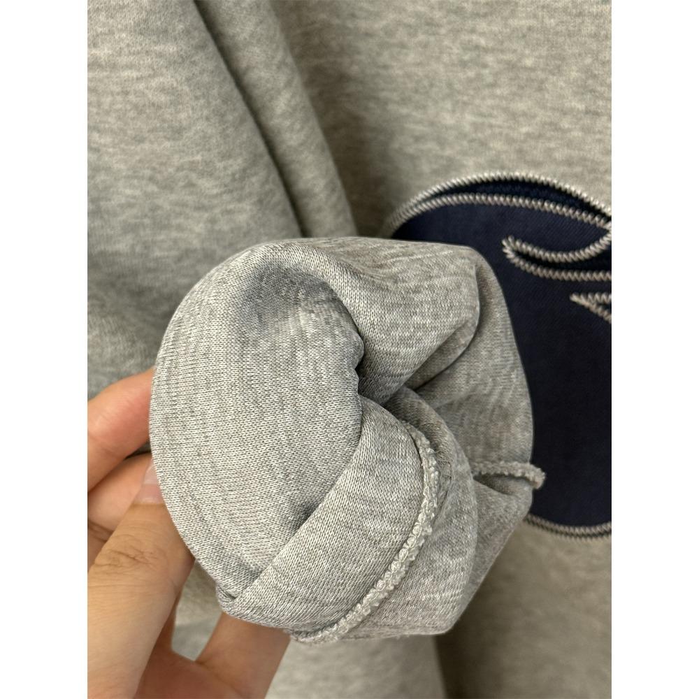 Dimanaf New 2025 Women Embroidery Fruit Hoodies & Sweatshirts Print Full Sleeve Autumn Basic Tops T-Shirt New Pullover