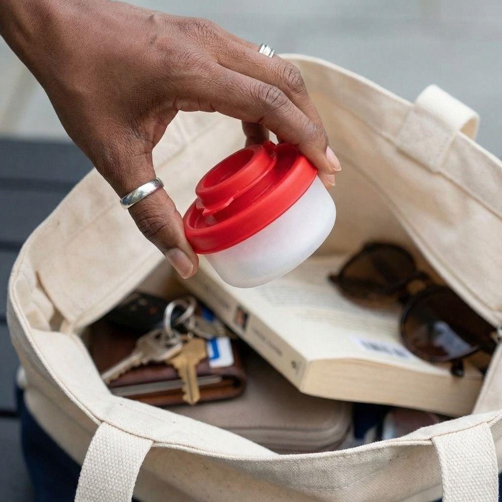 Transparent Seasoning Dispenser Moisture Proof Condiment Container Portable Seasoning Jar  Kitchen