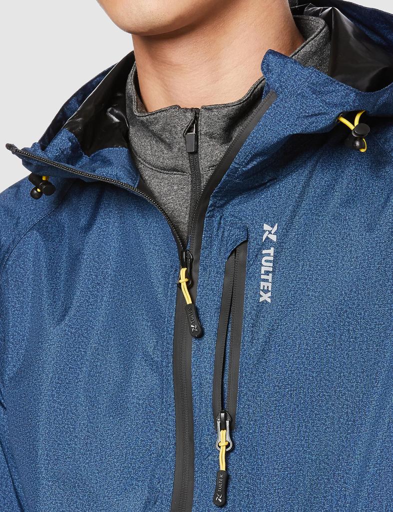 Outerwear Stretch Rain Jacket Heather Blue L [Tartex] Men's