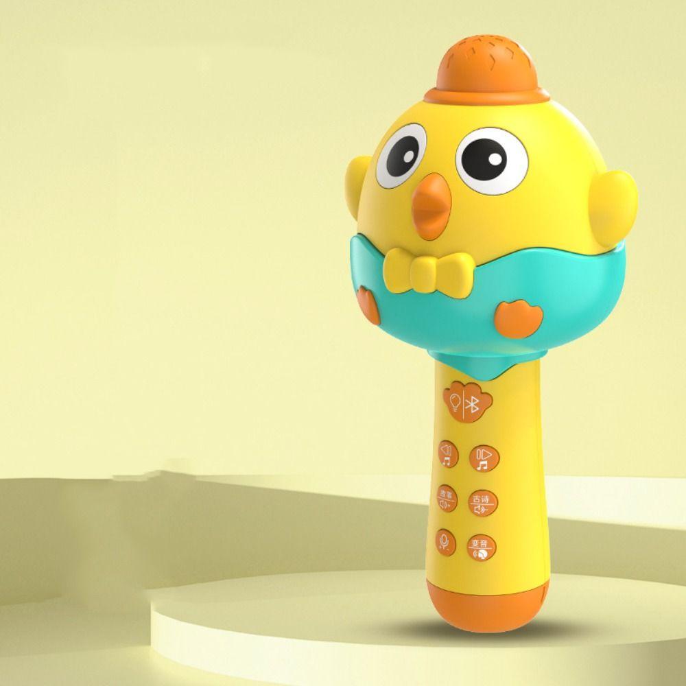 Handheld Wireless Bluetooth Microphone Musical Toys Children Karaoke Microphone  Kids Gift