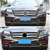 For Mercedes Benz E Class W213 Sport E260 E300 2016 2017 2018  Car Accessories Front Fog Lamp Strips Trim Cover Carbon Fiber