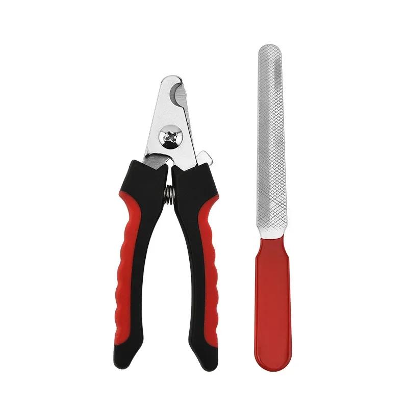 Pet Cat Dog Professional Nail Clipper Cutter with Sickle Stainless Steel Grooming Scissors Clippers for Pet Claws Dog Supplies