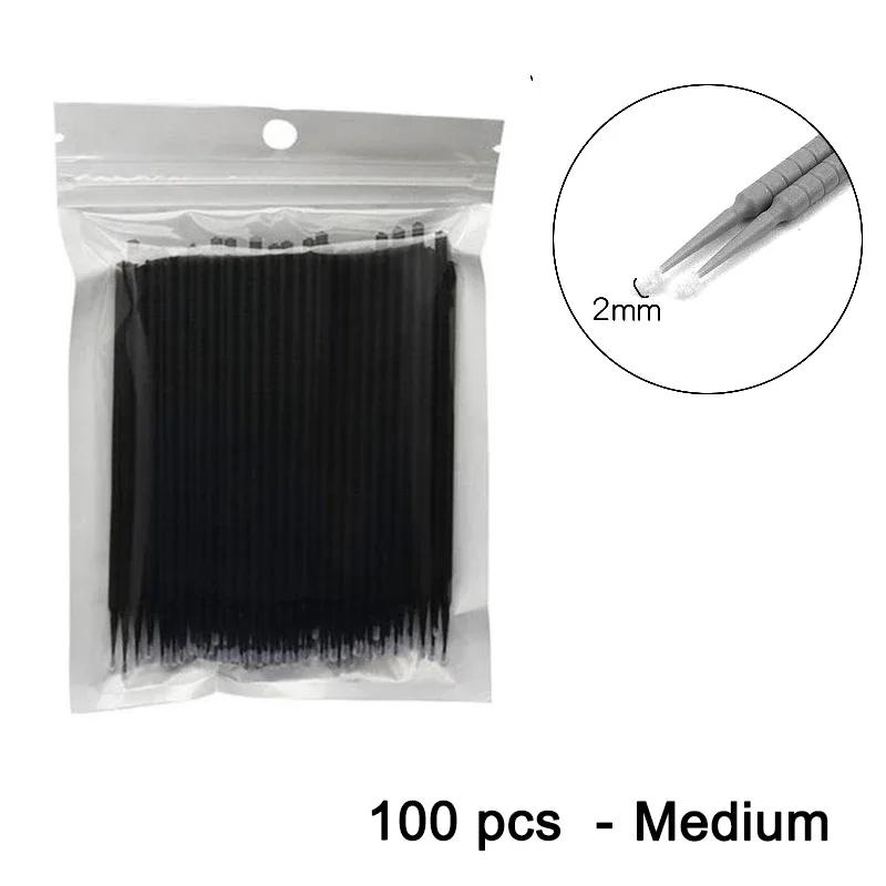 100Pcs/pack Car Detailing Brush Car Maintenance Wash Tools Brush Paint Touch-up Pen Small Tip Mini Head Brush Auto Accessories