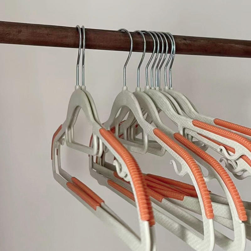 10 шт Вешалки для одежды бытовые высококачественные нескользящие специальные для хранения в общежитии спальне для развешивания одежды без следов One Size оранжевый 914₽