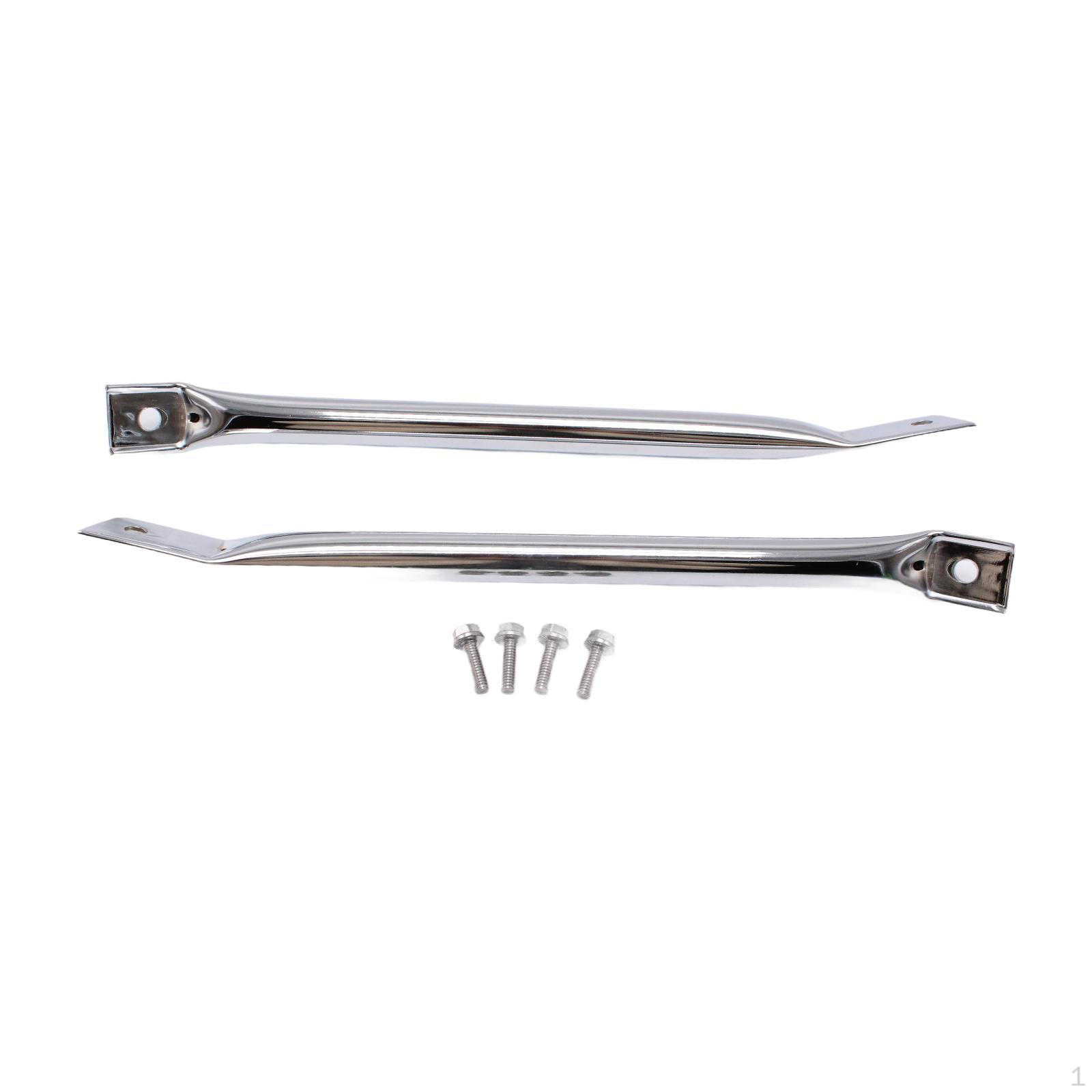 2 Pieces Crossmember Frame Brace Radiator Support Quick Installation Replace for Truck Car