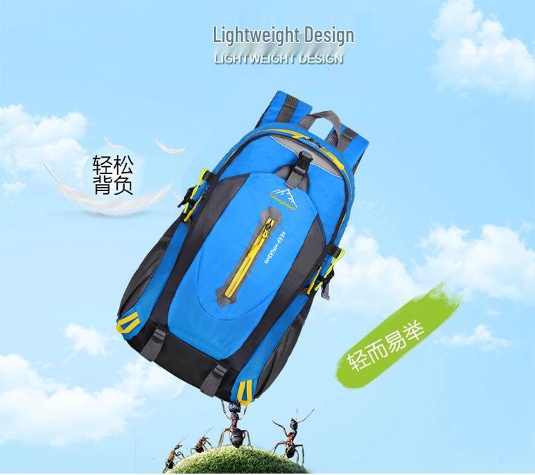 Bai Shi Qi 40L Vízálló Sport Hátizsák Túrázáshoz, Utazáshoz és Kalandhoz