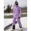 Airpose One-piece Ski Suit Waterproof  Breathable Snowboard Winter Workwear Pants Ski Jacket Women Men Snow Clothes skiing suit