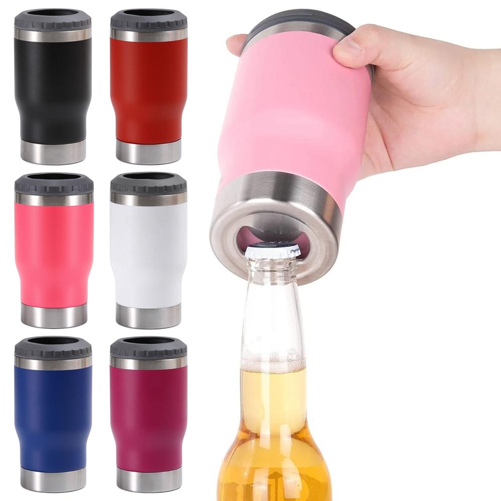 14OZ Thermos Cup Cold Storage Tank Opener Thickened Keep Cooling Bottle