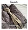 Women's Quilted Tote: Casual Down Single Shoulder Bag, Large Capacity for Autumn/Winter