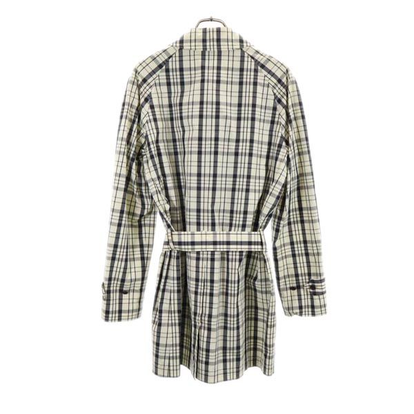 N.HOOLYWOOD Check Coat White X Black Men's Used
