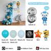 75pcs The Octonauts Balloon Polar Bear Cat Starfish Foil Ballons Cartoon Sea Animal Air Balls Children Birthday Party Decoration